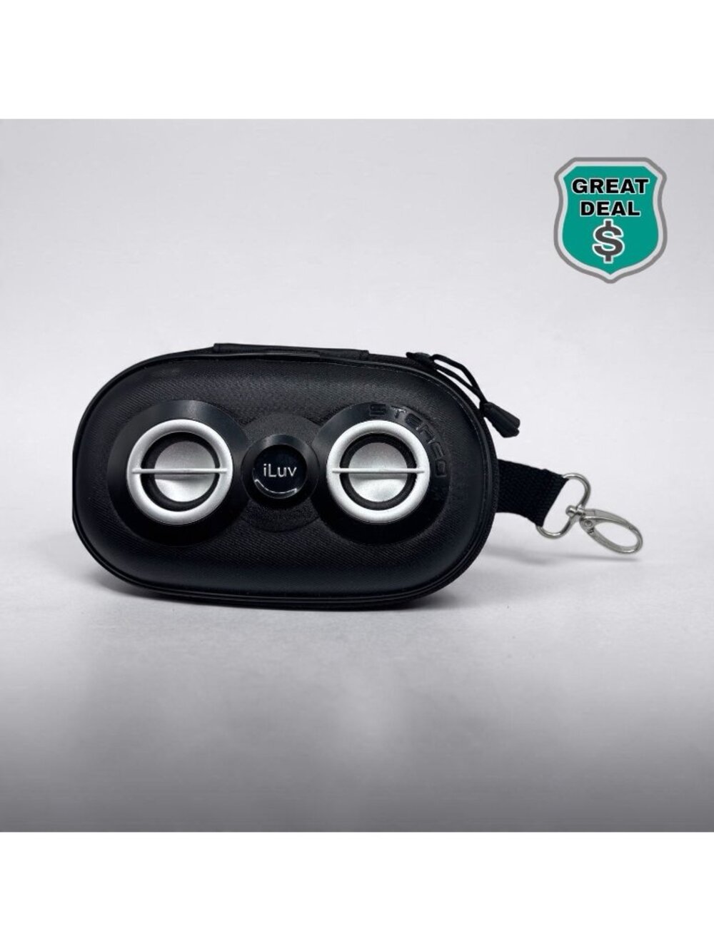 ILUV ISP 110 Portable Amplified Speaker Case